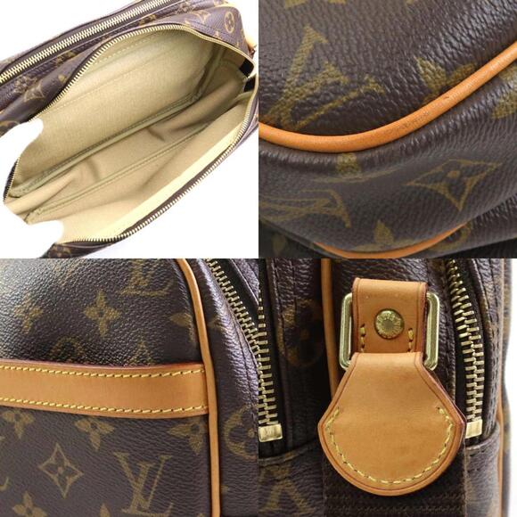 LOUIS VUITTON Brown Monogram Canvas Shoulder Bag - Picture 3 of 5